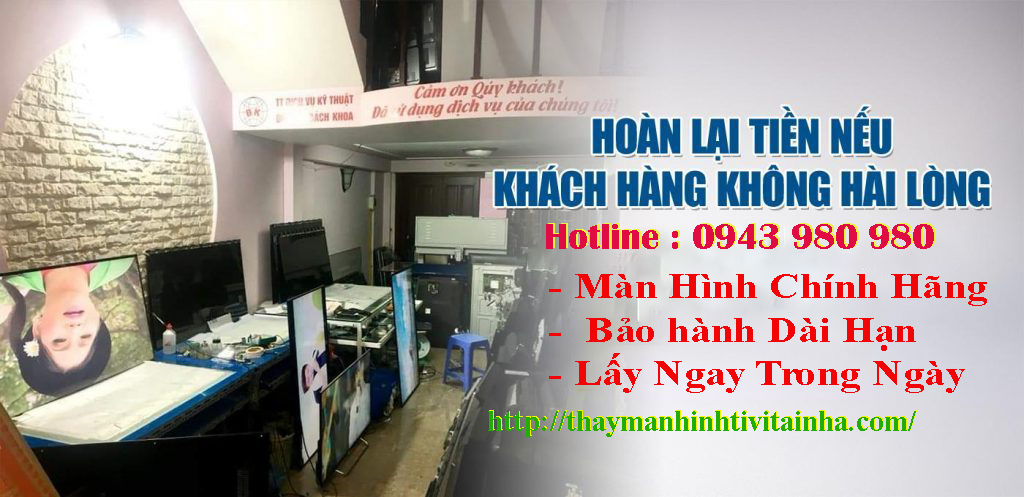 sửa tivi tại long biên