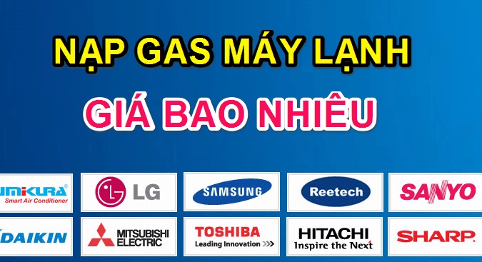 bơm nạp gas điều hòa tại long biên