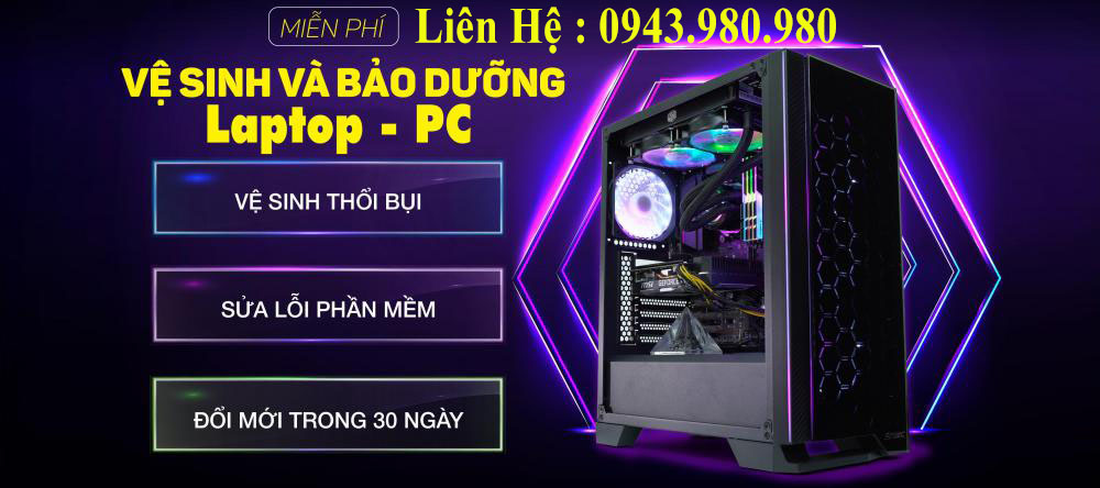 vệ sinh máy tính laptop tại quận long biên