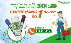 thay lõi lọc nước kangaroo tại hà nội